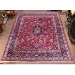 Persian Mashad carpet, 11'7" x 13'9"