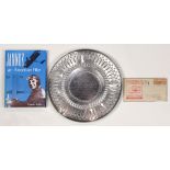 (lot of 3) Antony Jannus aviation memorabilia, consisting of a Mermod Jaccard & King silver