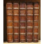 (Lot of 5) Volumes on Dutch art, three volumes bound in (5) "Niederlandisches Kunstler-Lexicon" by