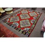 Large Turkish kilim, 11'7" x 8'7"