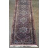 Indo Hamadan runner, 11'6 x 2'6''