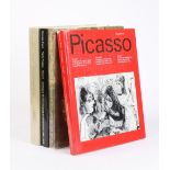 (Lot of 4) Complete volumes of Bloch, Georges "Picasso Catalogue of the Printed Graphic Work" Berne: