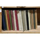 (Lot of approx 18) Volumes of books on prints, each "Fine Prints of the Year" from 1923 complete