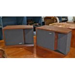Pair of Bose speakers, 201 Series II, 9"h x 14.5"w x 8"d