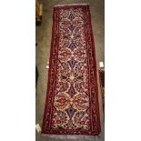 Persian Hamadan carpet, 9'1'' x 2'8''