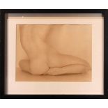 Manner of Edward Weston (American, 1886-1958), Nude Female, reproduction photograph, unsigned,