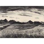 Adolf Arthur Dehn (American, 1895-1968), Farm Scene, lithograph, pencil signed lower right,