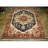 Agra Serapi carpet, 8'11" x 11'11"