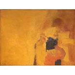 Louis Siegrist (American, 1899-1989), "Yellow Glow," 1961, oil on masonite, signed and dated lower
