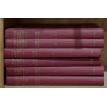 (Lot of 6) Complete six volume of "Picture Book of the Graphic Arts 1500-1800" by Georg Hirth. (