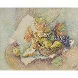 Marie Vorobieva Marevina (Russian, 1892-1984), Still Life with Fruit, oil on canvas, signed lower