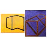 (lot of 2) Laura Russell (American, b. 1959)",Untitled (#80/425)" 1979, and "Untitled (#80/422),