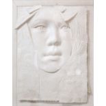 Frank Gallo (American, b. 1933), Hommage a Cassatt, cast paper, signed lower left, edition PP III,