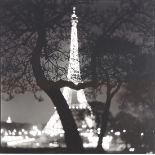 Keith Carter (American, b. 1948), "Eiffel Tower," 1999, gelatin silver print, signed, dated and
