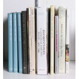 (lot of 13) American Contemporary Artists. (13) Volumes of books, mostly catalog raisonnes on