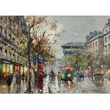 Antoine Blanchard (French 1910-1988), "Madeleine," oil on canvas, signed lower right, artist's
