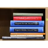 (Lot of 7) Books on William Hogarth. (note: proceeds to benefit the Friends of the Menlo Park Public