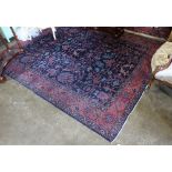 Persian Hamadan carpet, 9'6" x 7'8"