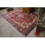 Persian Heriz carpet, 8'3" x 11'2"