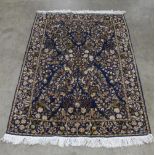 Persian Nain carpet, 6'1" x 4'3"