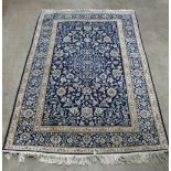 Persian Kashan carpet, 7'3" x 4'7"