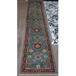 Uzbek Shirvan runner 2'8" x 15