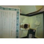 A 1970’s 18ct gold cased diamond set Rolex oyster perpetual day-date superlative chronometer with an