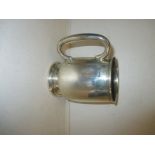 A sterling silver tankard dated 1936/37, approx. weight 196g