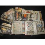 A stamp collection to include first day covers and world stamps