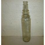 A vintage 1 quart Essolube oil bottle