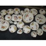 A quantity Evesham pattern table wares