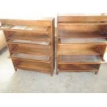 2 Angus, three tier modular bookcases