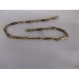 A 9ct gold albert chain, approx weight 26.4g