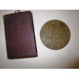 A WWI Death plaque to Walter Jones Bacon and a family bible
