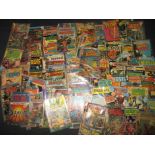 A quantity of vintage DC and Charlton comics