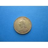 A Victorian full sovereign dated 1893