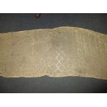 A large gold? bullion altar cloth