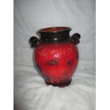 A German red pottery Rumtopf