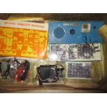 A vintage electrical circuit building kit