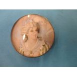 A 19th century portrait miniature on ivory