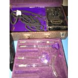 A cased Violetta medical shock machine