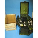 A vintage 'Dorothy' sewing box with contents