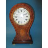 A French art nouveau mantel clock C1905 with movement by Richard & Co Paris