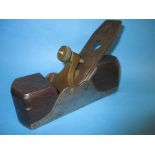 An antique E Bennett infill Smoothing plane, with blade by Robert Sorby