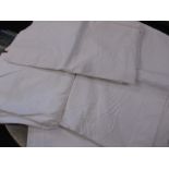 A quantity of 1930s linen sheets