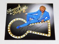 A hand signed Keith Lemon photograph as acquired b