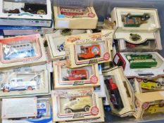 A boxed quantity of mostly boxed diecast vehicles