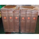 Six Folio Society volumes of Churchill The Second