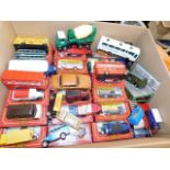 A boxed quantity of mostly boxed diecast vehicles