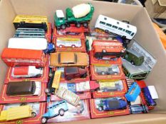 A boxed quantity of mostly boxed diecast vehicles